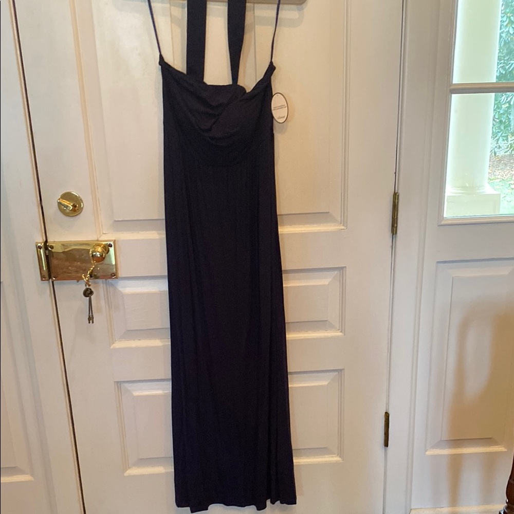 Soma Black Halter Sundress for Cocktail Nights
